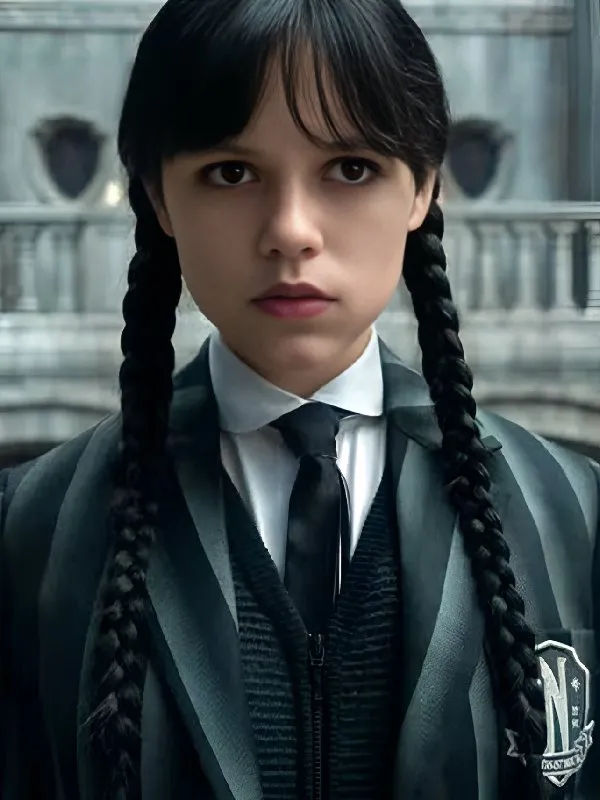 Wednesday Uniform Grey Blazer Costume
